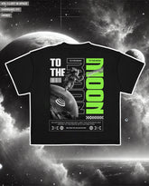 To The Moon Oversized Graphic Tee